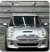 Foto del Mini Cooper blanco del cliente